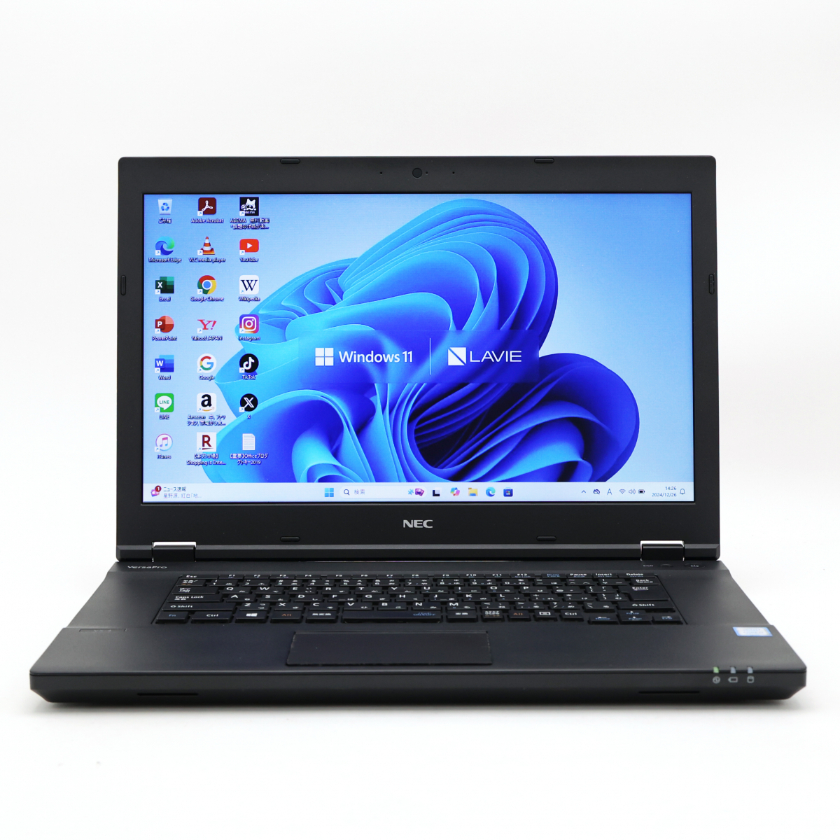 NEC PC-VKH19XZG4 第8世代i7-8650U SSD256GB メモリ16GB バッテリ良