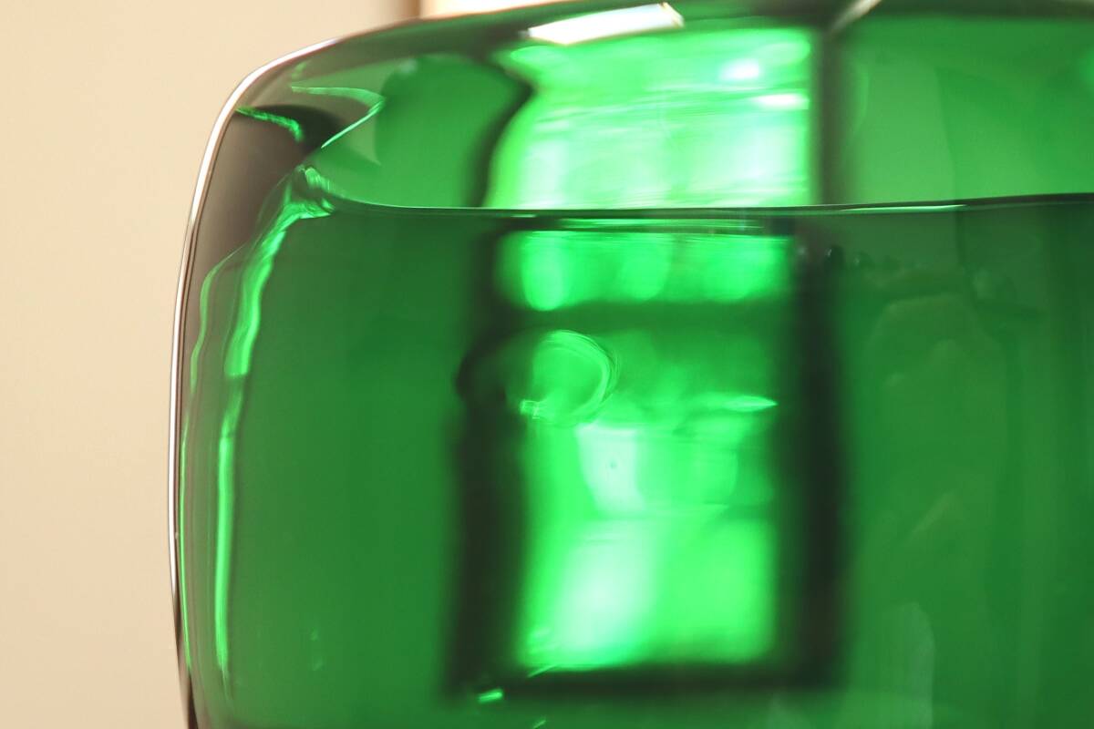 ヴィンテージ Pokaaliポカーリ KF539 ゴブレット グリーンxブルー Kaj