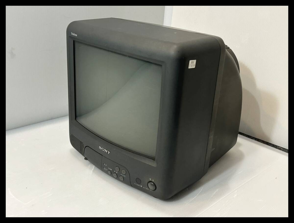 Yahoo!オークション - SONY トリニトロン カラーテレビ KV-14GP2 ブラ