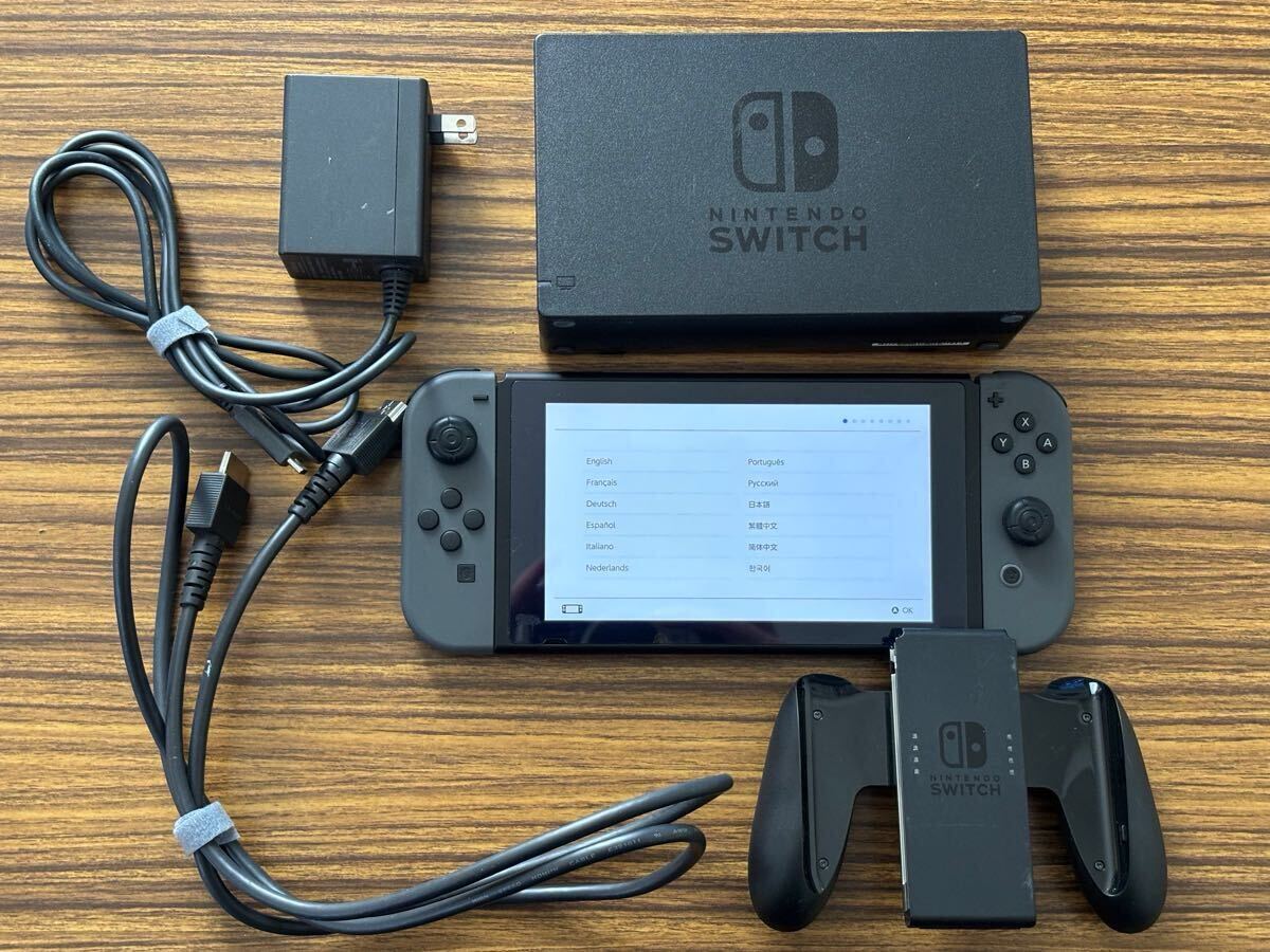 Yahoo!オークション - Nintendo Switch グレー HAC-001（-01）初期化済