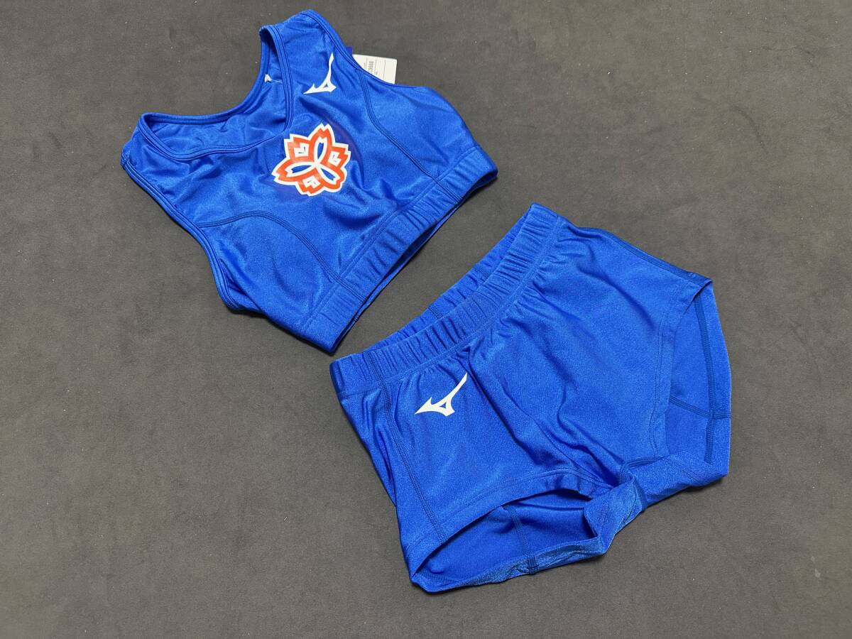 松蔭大学 女子バレーボール部 ユニフォーム 上下セット アシックス