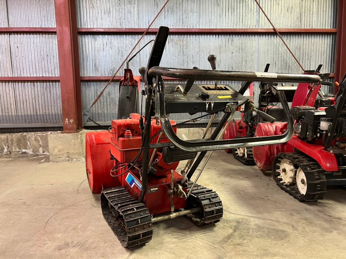 Yahoo!オークション - 釧路発 除雪機 YANASE/ヤナセ スノースロワー 55