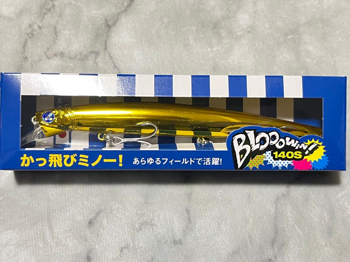 ブルーブルー ブローウィン 140S オールゴールド 釣りフェス 2025