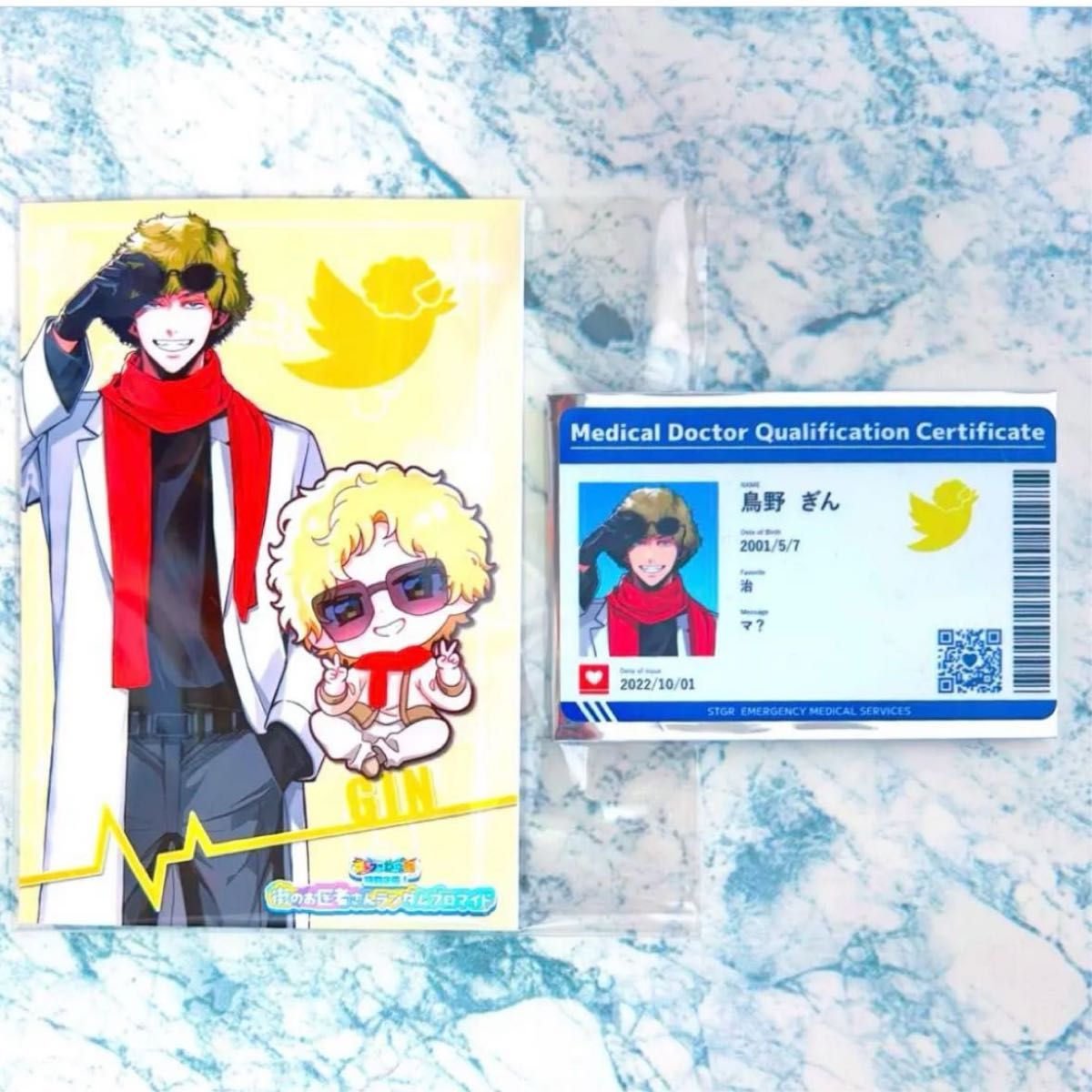 ストグラ 救急隊 ポップアップストア 特典 ブロマイド 鳥野ぎん 鳥野