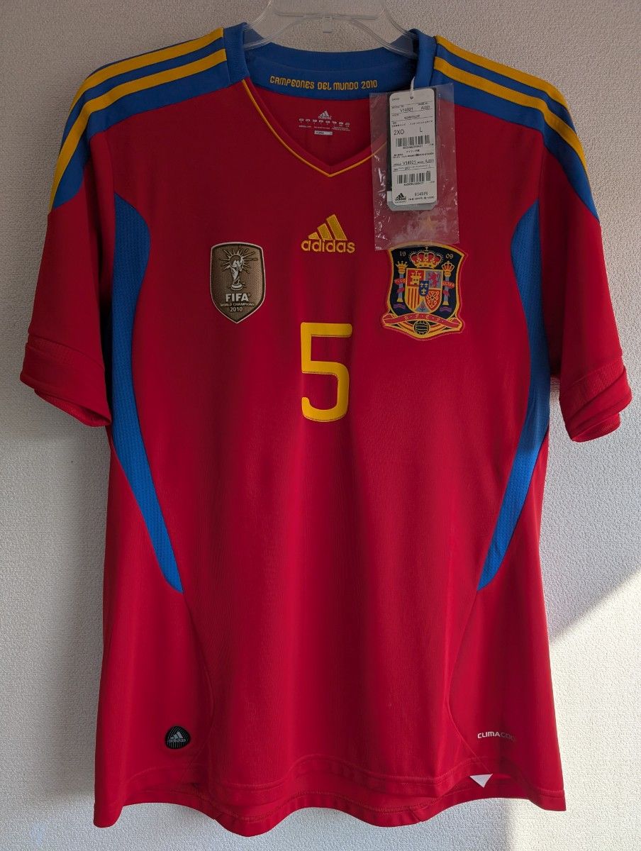 サッカー スペイン代表 ユニフォーム 2010年ワールドカップ優勝記念