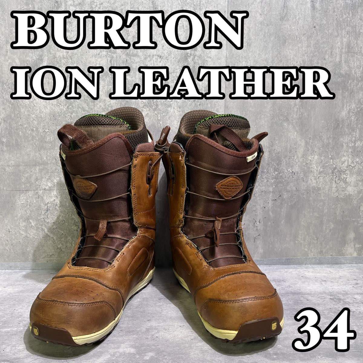 バートン メンズスノーボードブーツ ION レザー REDWING 26cm｜Yahoo