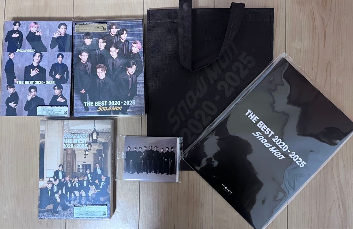 新品未開封 SnowMan ベストアルバム3形態セット Blu-ray 特典付き