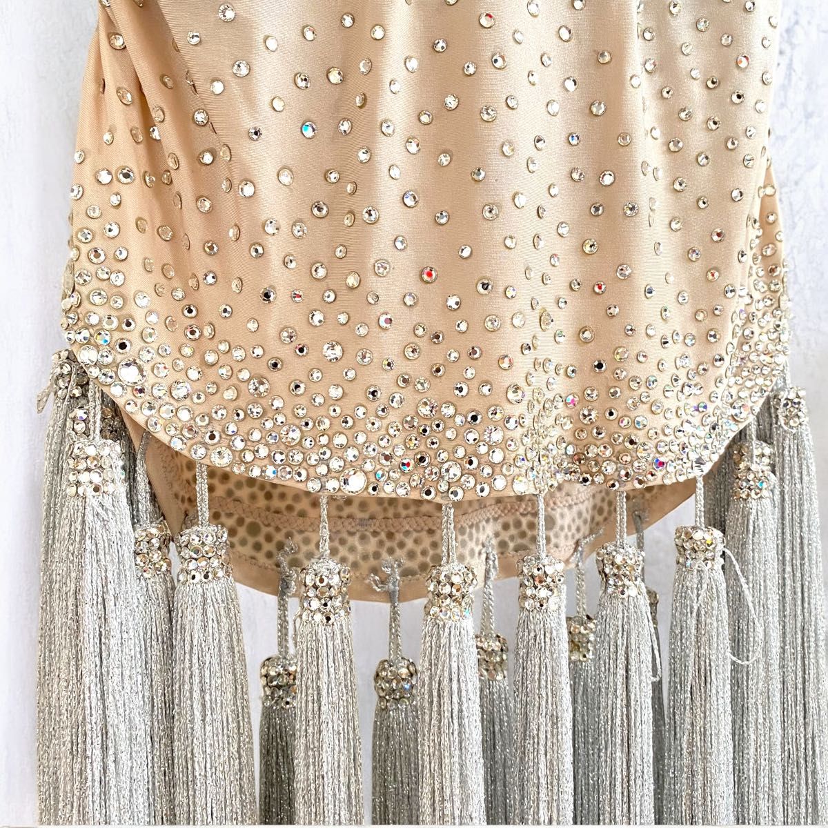 Silook シルック 高級 社交ダンス ラテンドレス 舞台衣装 タッセル