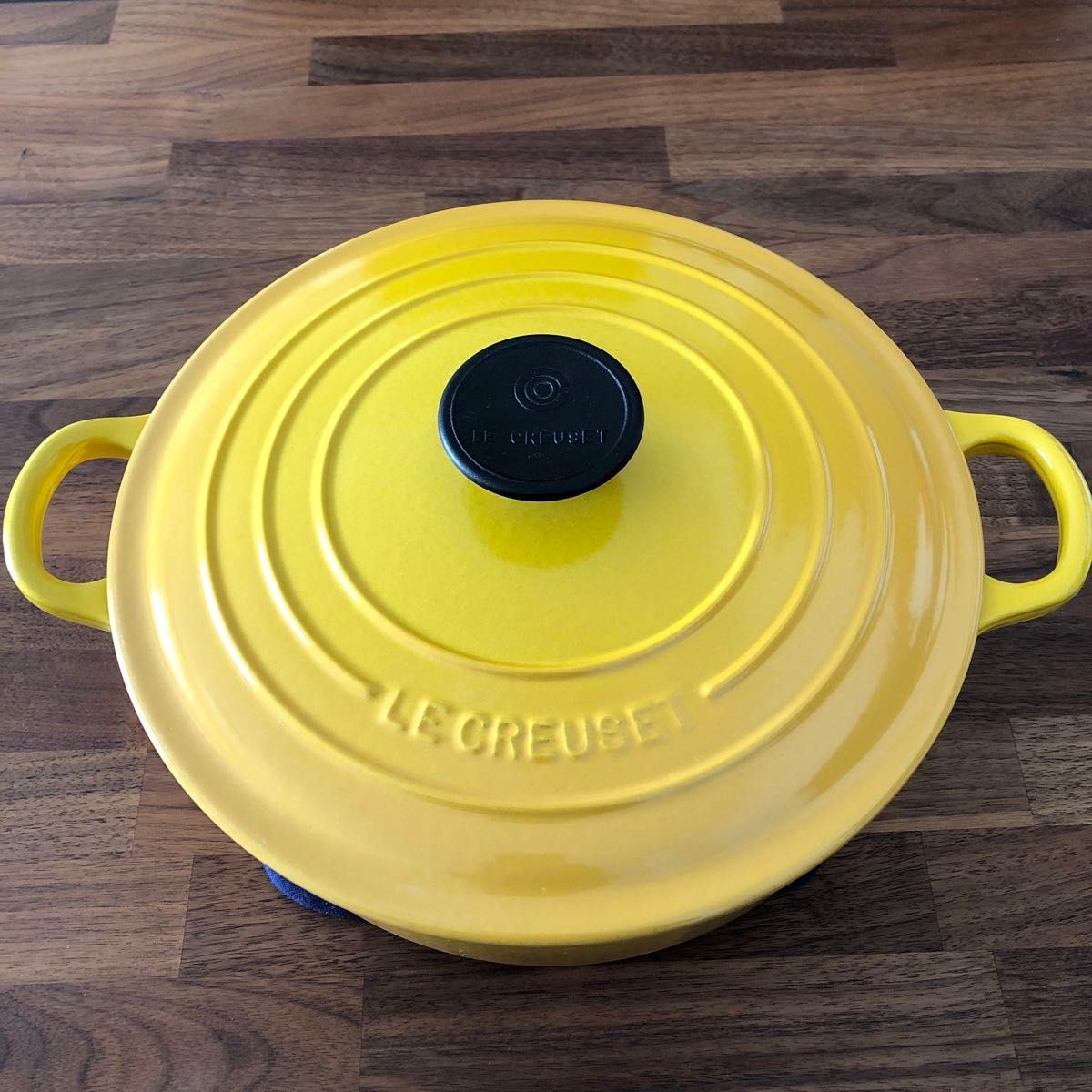 希少 LE CREUSET ル・クルーゼ ココット ジャポネーズ 両手鍋 イエロー