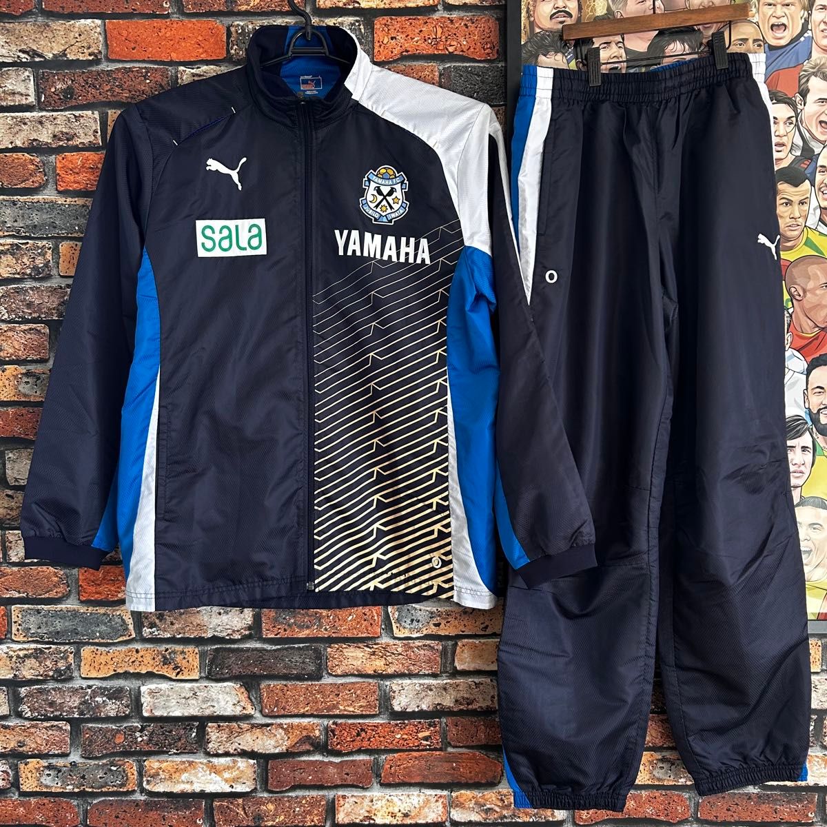 レア サッカー Jリーグ ジュビロ磐田 トレーニングウェア 選手支給品