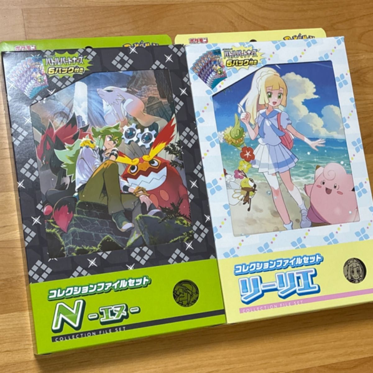 ポケモンカードゲーム コレクションファイルセット リーリエ N-エヌ
