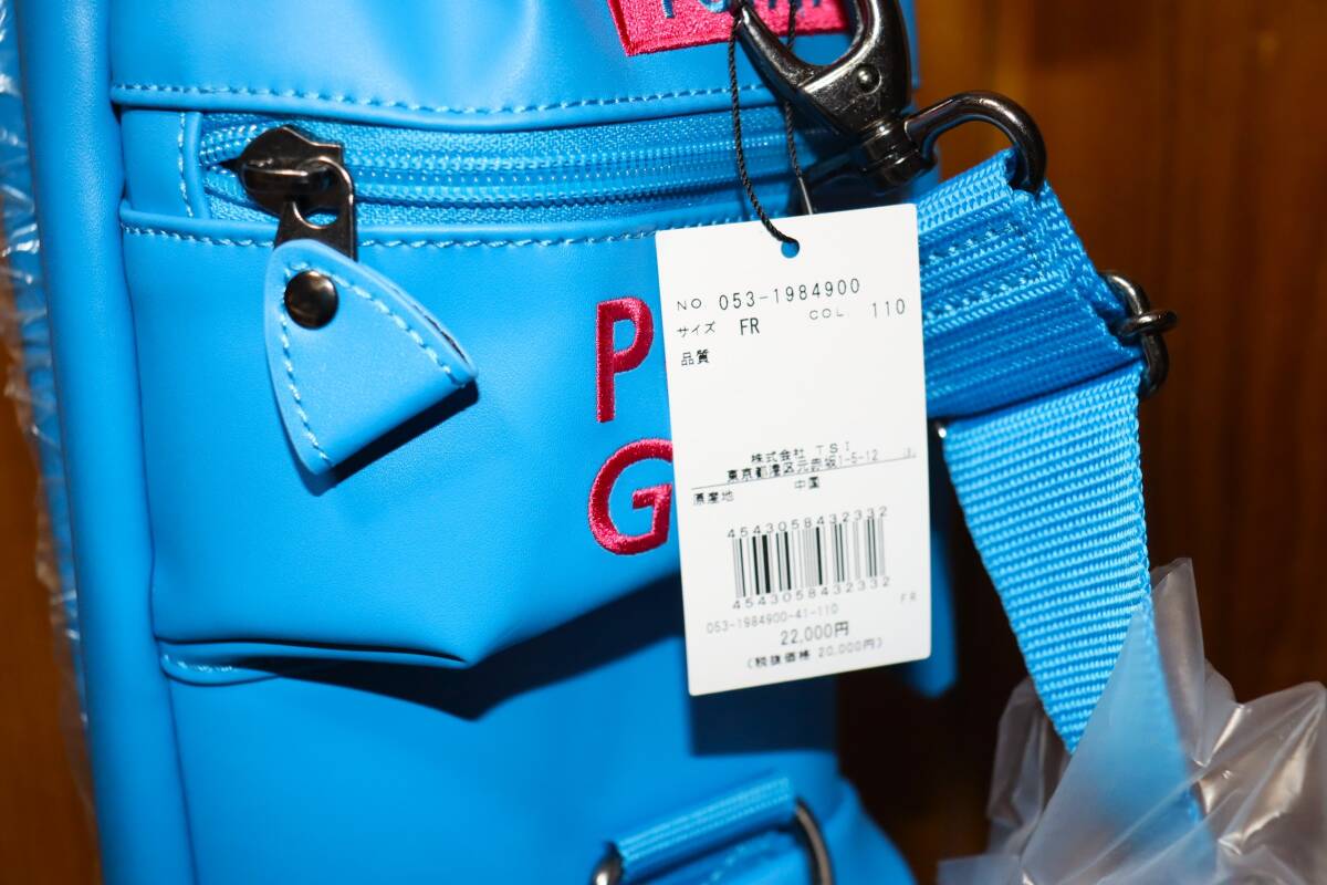 送料無料 即決【未使用】 PEARLYGATES セルフスタンド ゴルフバッグ