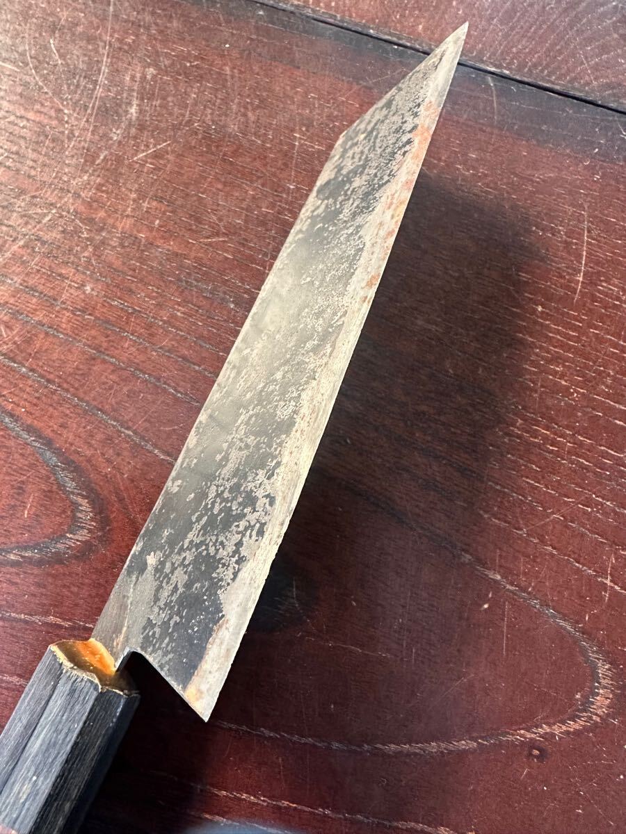 新見松水 鉈 新見 松水 武田刃物 備中 武田松水 文化包丁 出刃包丁