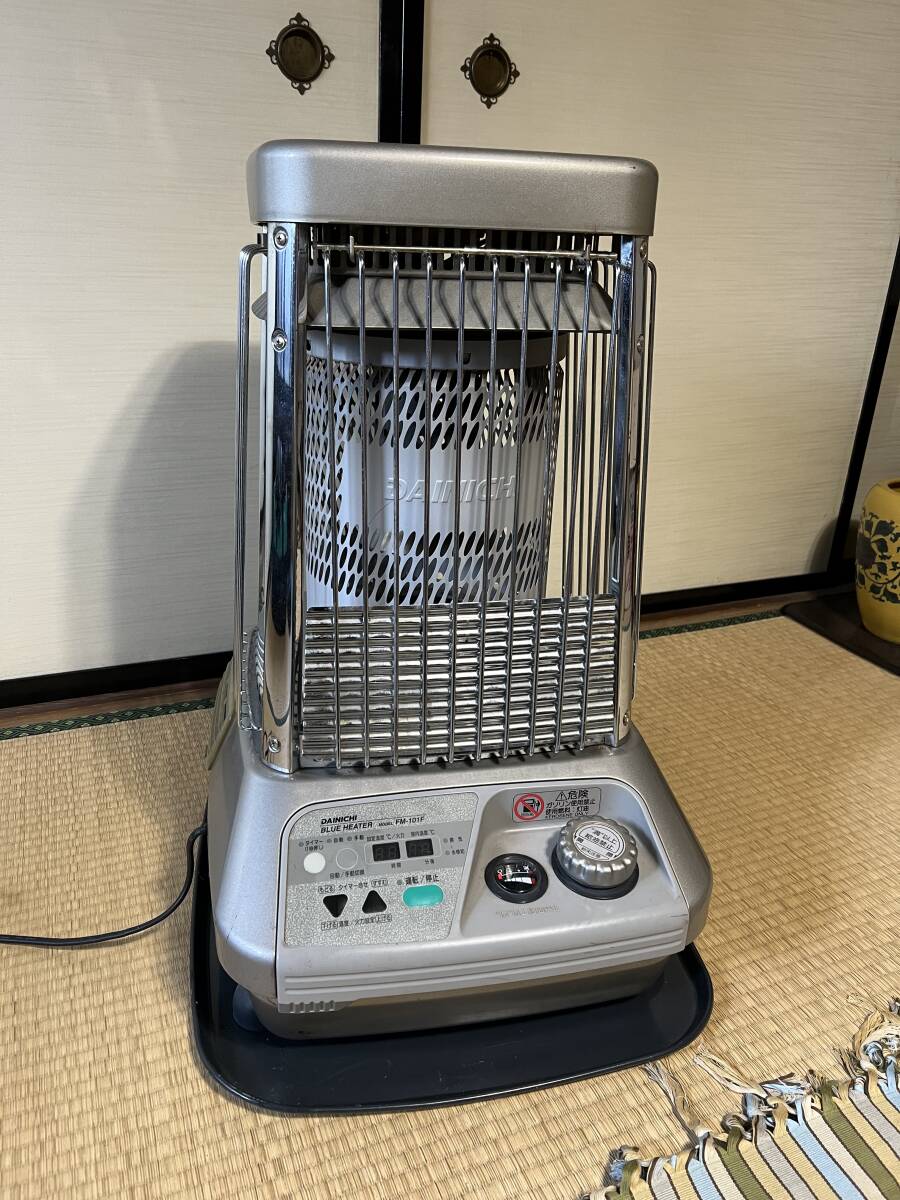 ダイニチ 石油ファンヒーター FM-101N 動作確認済み DAINICHI ブルー