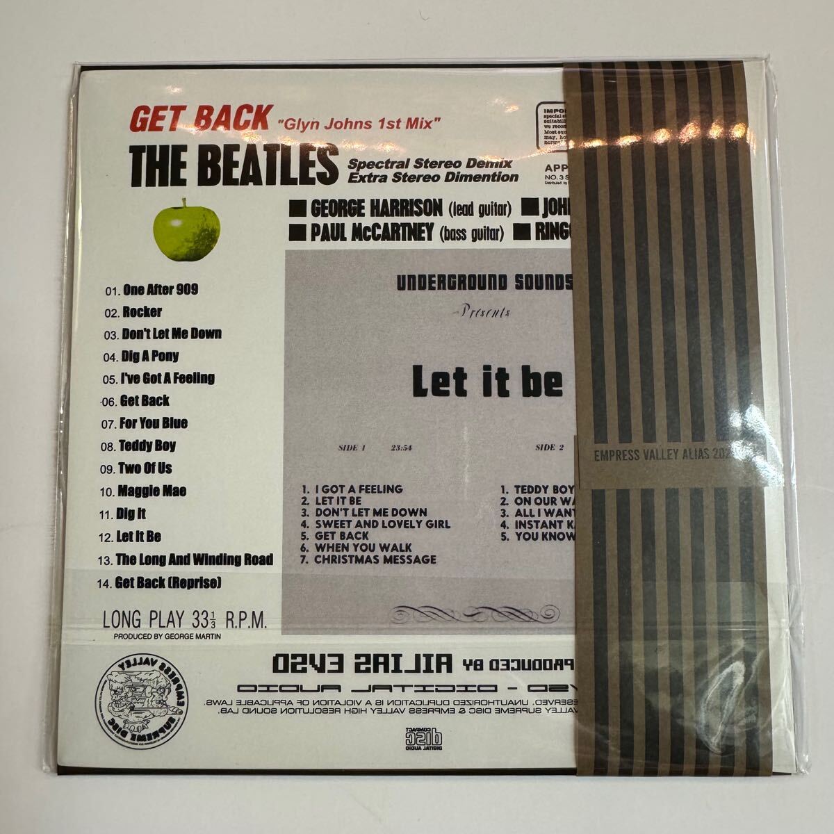 THE BEATLES / GOLDEN LET IT BE「ゴールデン・レット・イット・ビー