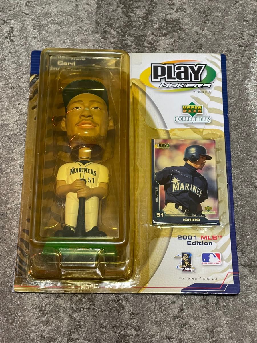 レア 直筆サイン イチロー ボブルヘッド 2001 MLB マリナーズ｜Yahoo