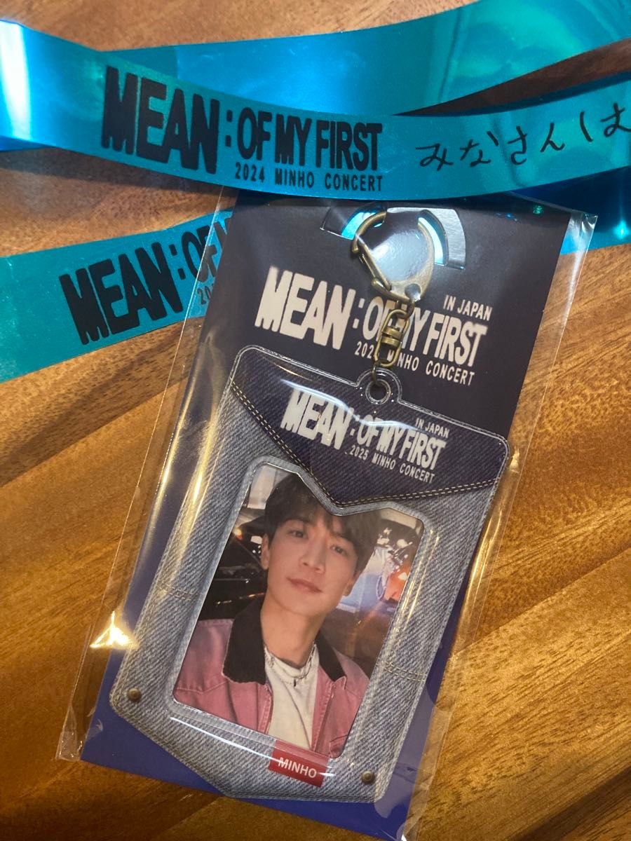 SHINee ミノ フォトカードホルダー＆銀テ1本／ソロコン ミンホ MINHO