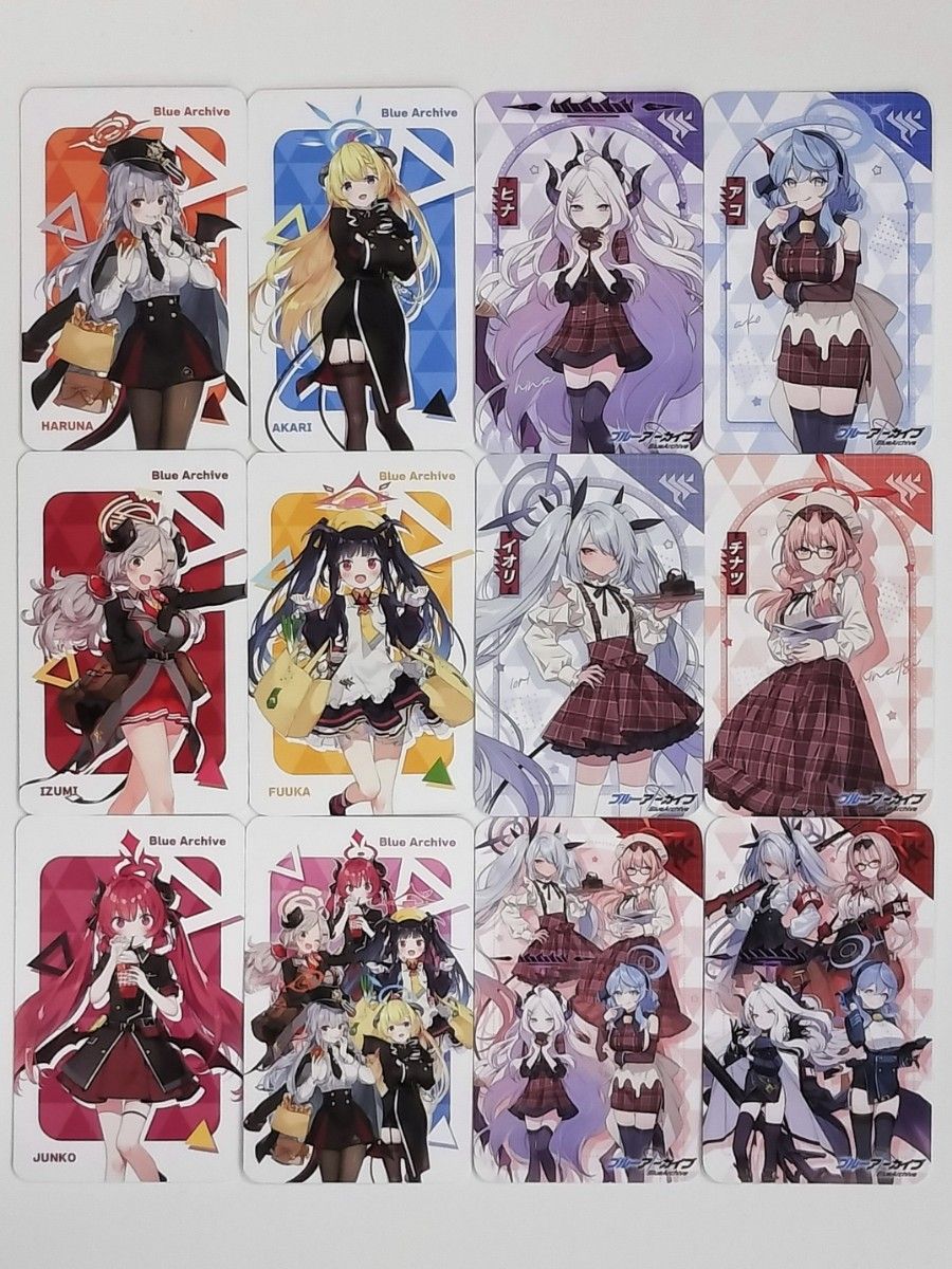 atre秋葉原限定]ブルーアーカイブ×アトレ秋葉原 オリジナルカード全6種