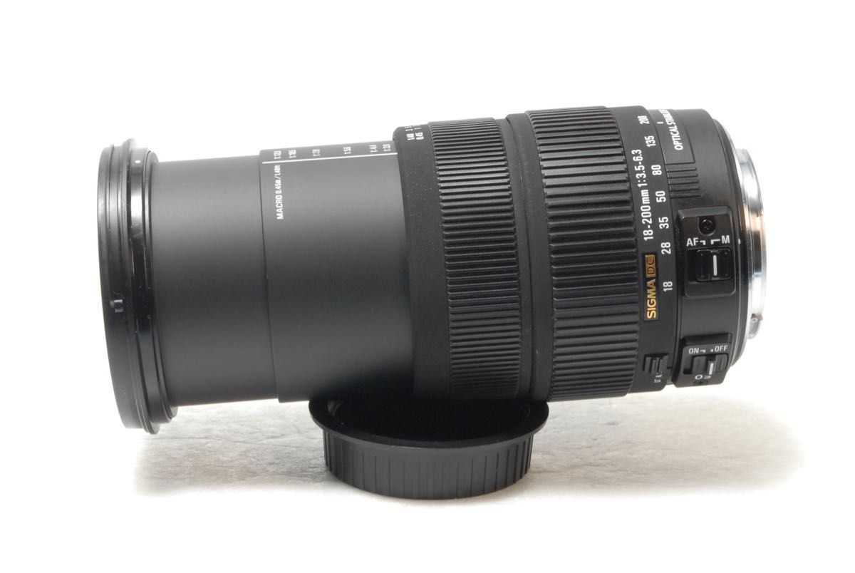 SIGMA 18-200mm DC OS 手ぶれ補正搭載 Canon キヤノン デジタル一眼