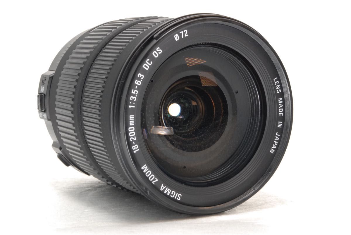 SIGMA 18-200mm DC OS 手ぶれ補正搭載 Canon キヤノン デジタル一眼