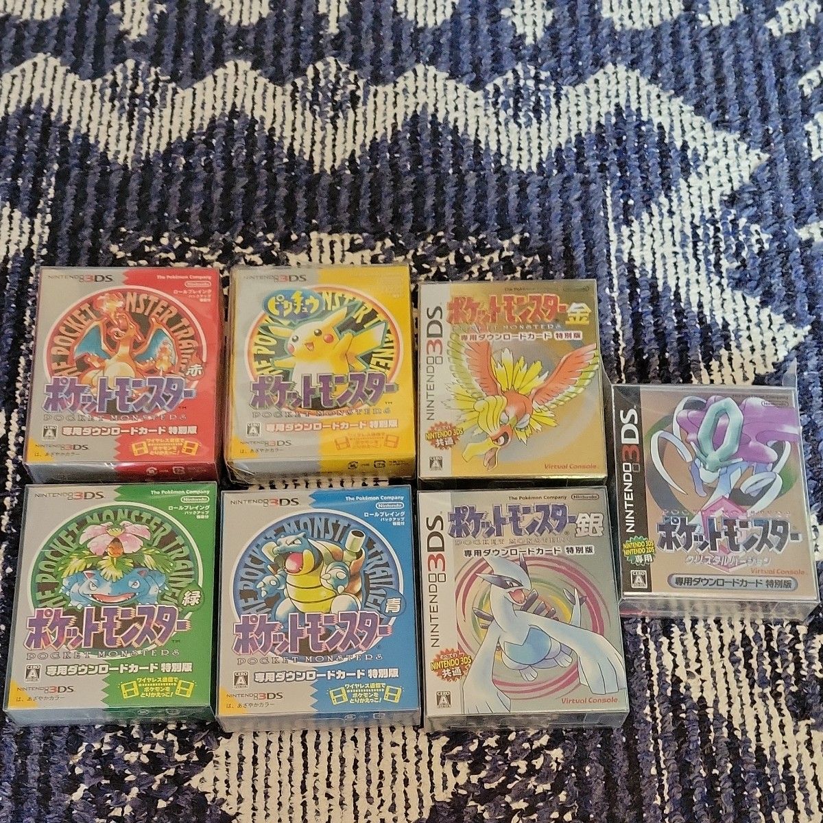 VC ポケットモンスター 赤・緑・青・ピカチュウ・金・銀・クリスタル