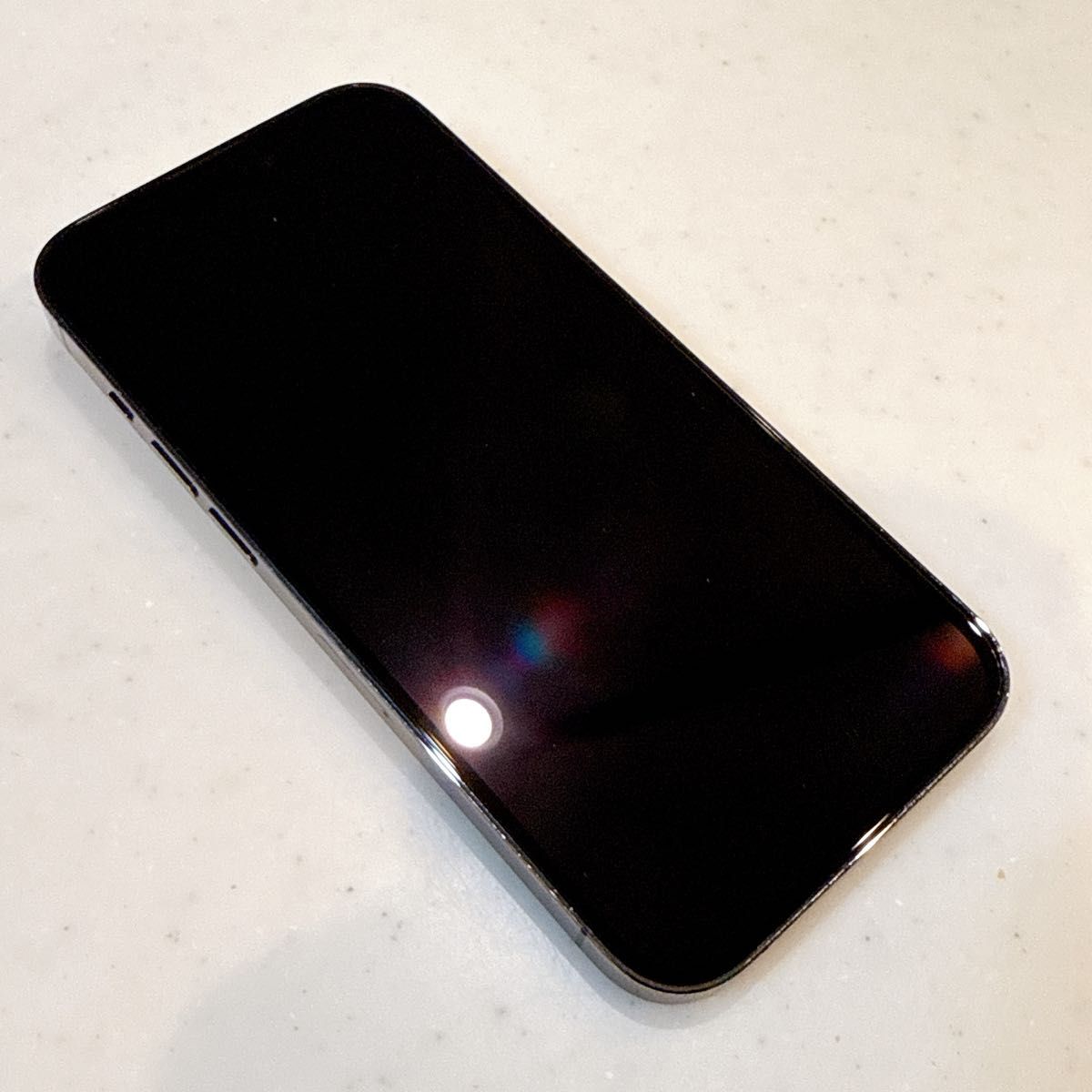 iPhone 14 Pro 256GB パープル 背面割れあり 動作問題なし Apple