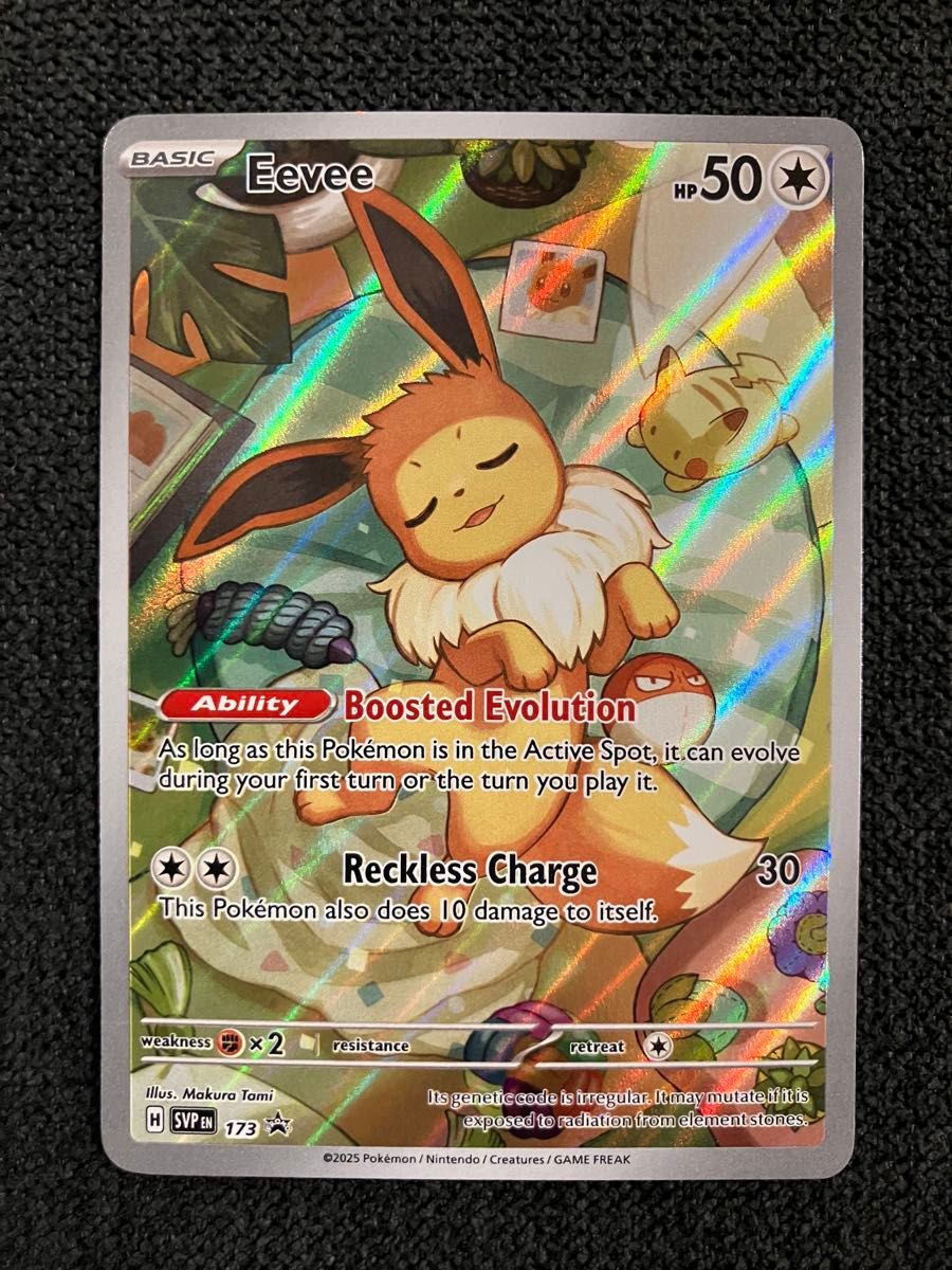 イーブイ AR プロモ 海外版 英語版 海外限定イラスト テラスタルフェス