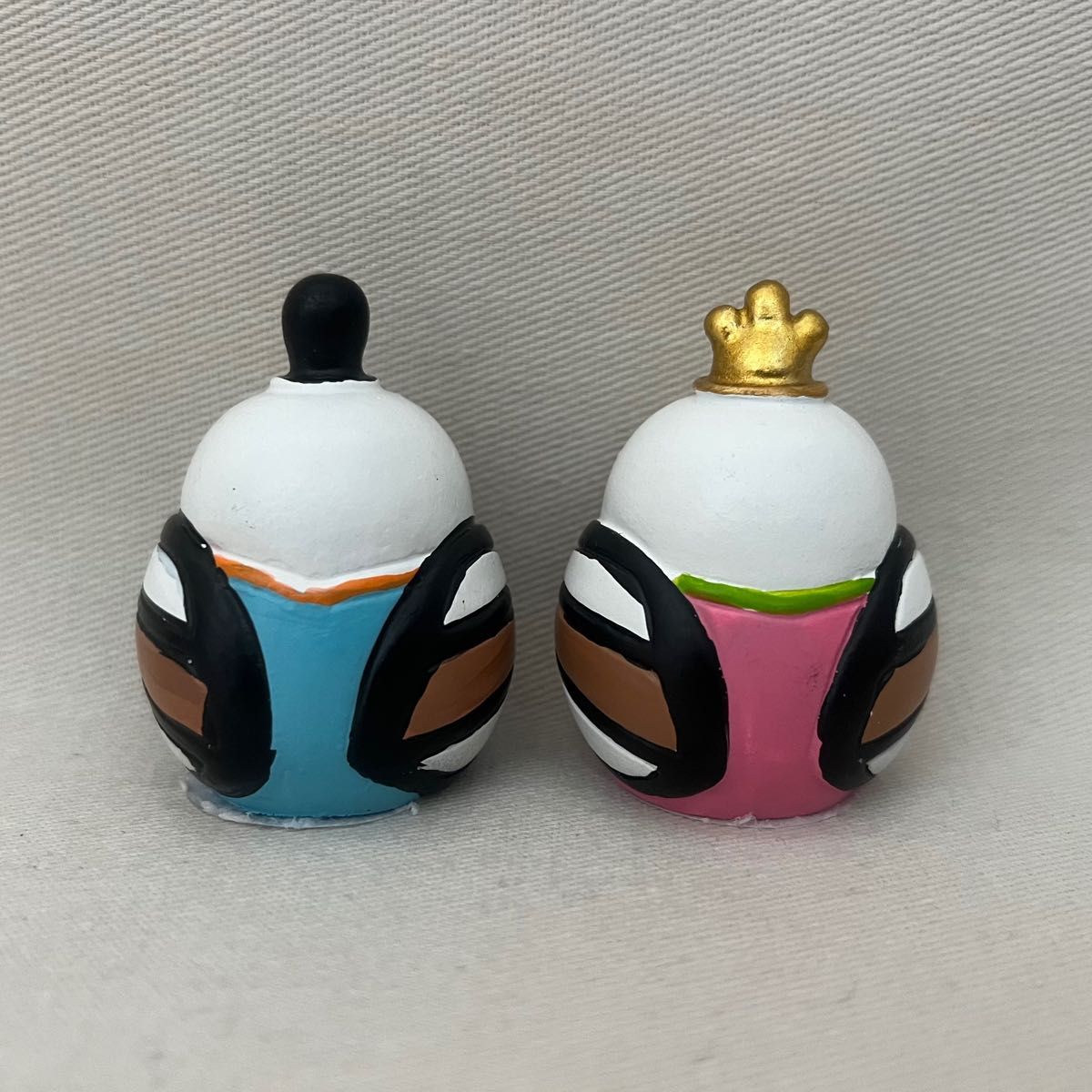 シマエナガ お雛様＆お内裏様 2点セット 雛人形 ひな祭り キャンドゥ