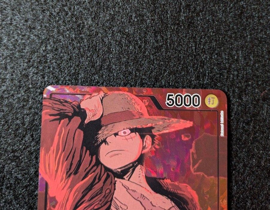 ワンピースカード モンキー・D・ルフィ L リーダーパラレル EB02-010