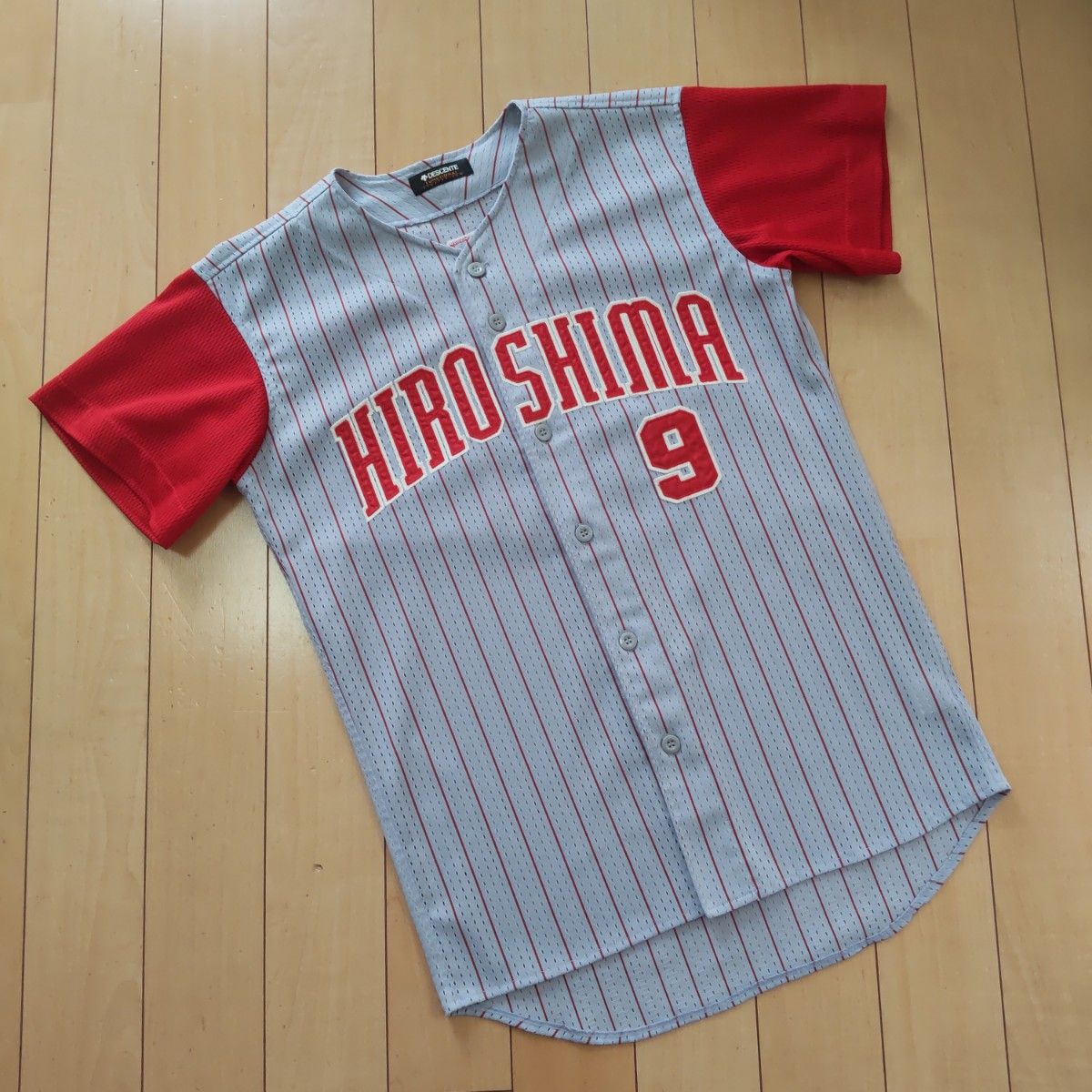 広島東洋カープ 緒方孝市 Lサイズ ハイクオリティ ユニフォーム #9