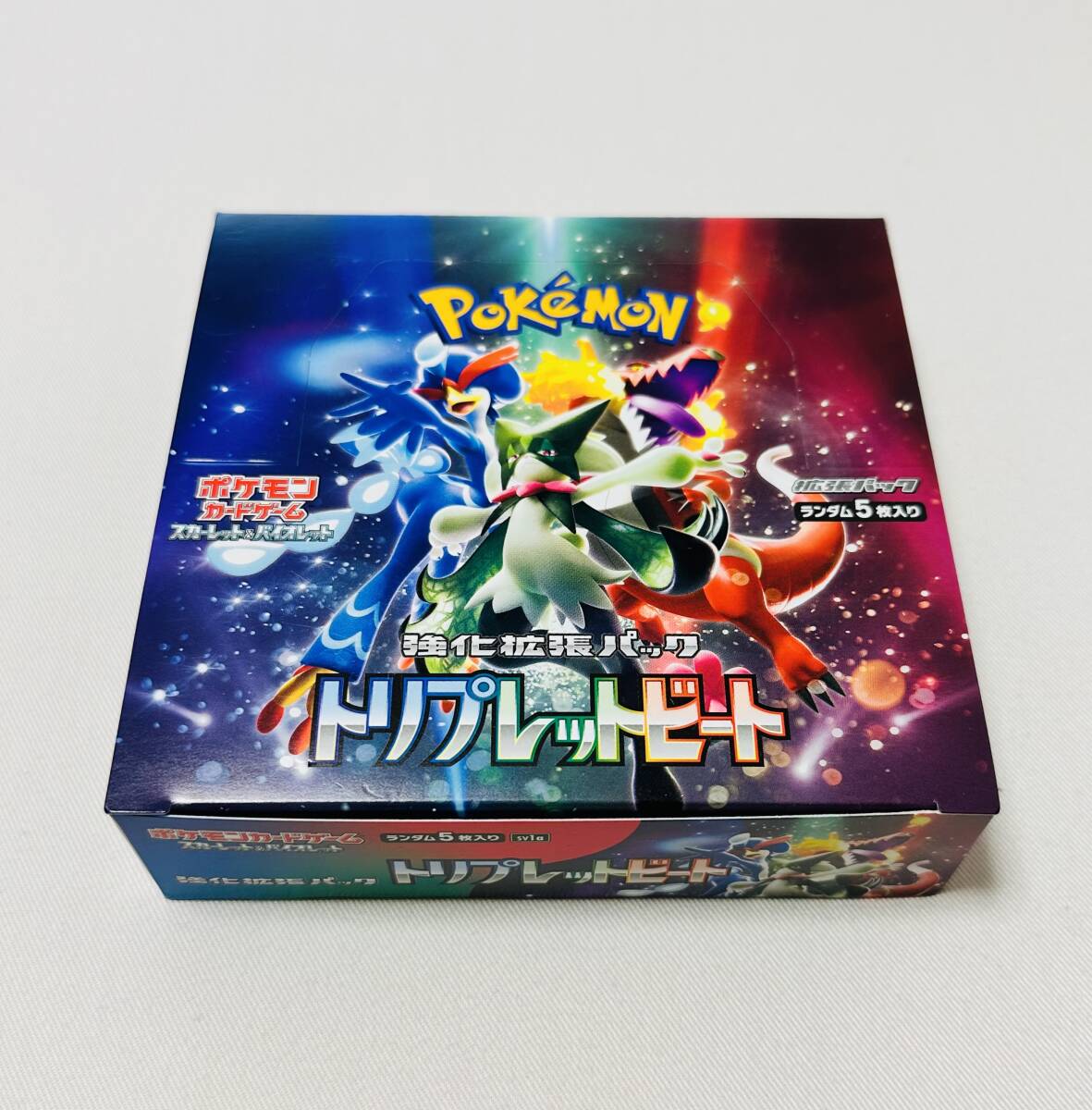 シュリンクなし 旧箱 ポケモンカードゲーム トリプレットビート BOX
