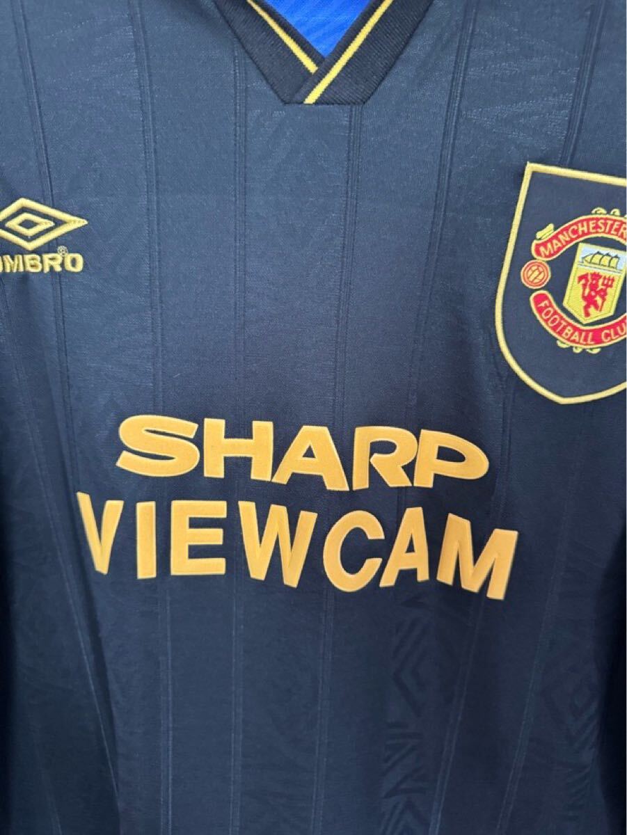 マンチェスターユナイテッド 93-95 ユニフォーム ホーム 長袖 UMBRO