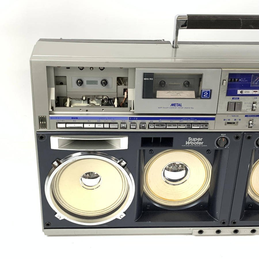 Yahoo!オークション - SHARP シャープ GF-1000 Wラジカセ 大型 カセッ