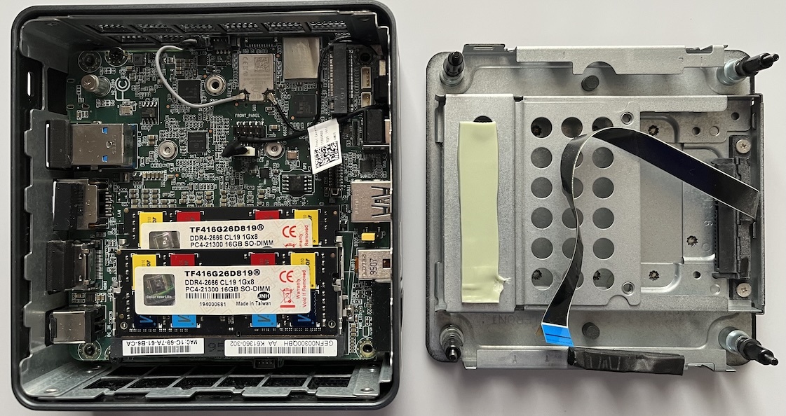 Intel NUC 10 NUC10i7FNH (BXNUC10I7FNH) i7-10710U (6コア12スレッド