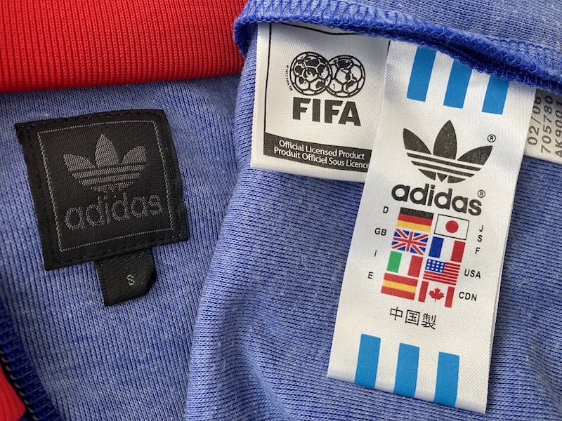 即決 妻夫木着 adidas Originals W杯 国別 フランス代表 ジャージ 日本