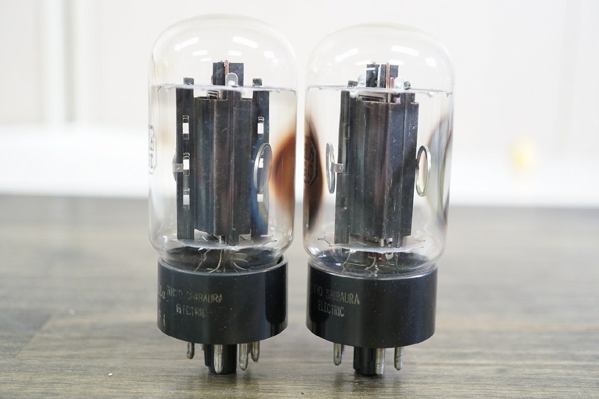 Yahoo!オークション - [NZ][C5153260] Toshiba 東芝 6L6GC 真空管 2本
