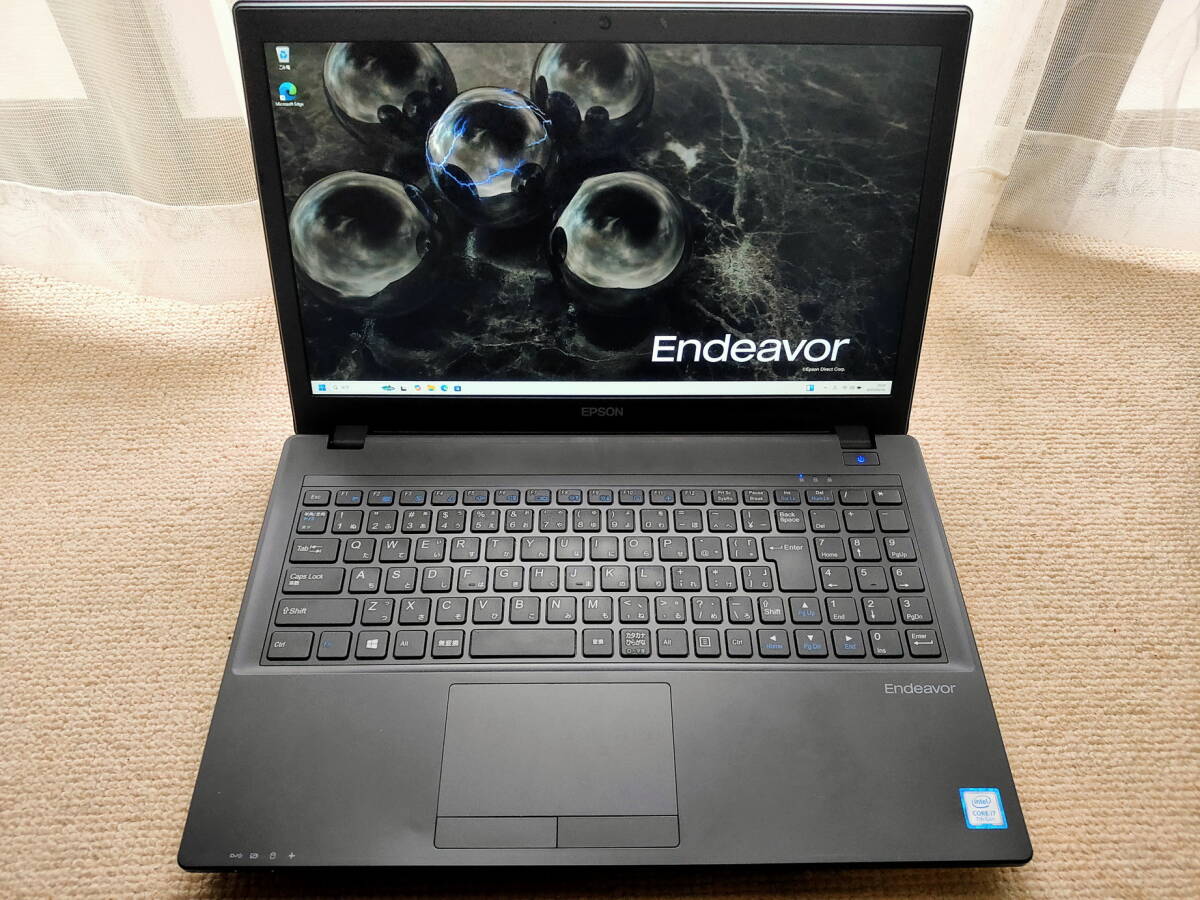 EPSON Endeavor NJ6100E Corei7 GPU搭載 大容量SSD フルHDWebカメラ