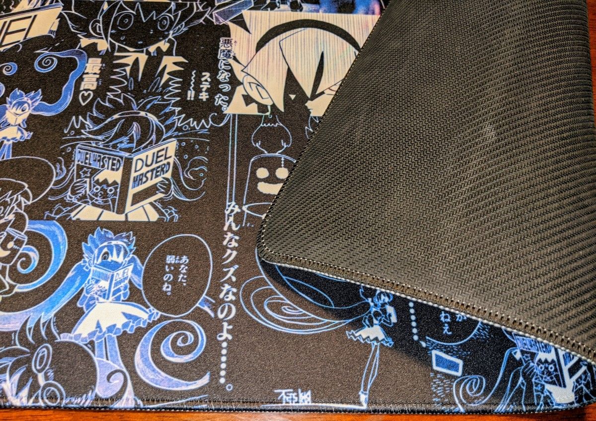 デュエルマスターズ 不亞幽 プレイマット 350×600mm 厚さ3mm デスク
