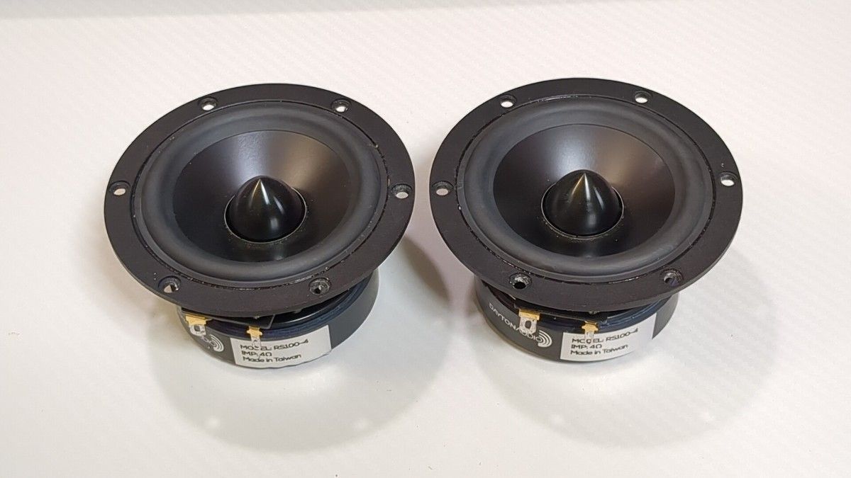 Dayton Audio RS100-4 10cmアルミコーンフルレンジ ペア RS100-4 10cm
