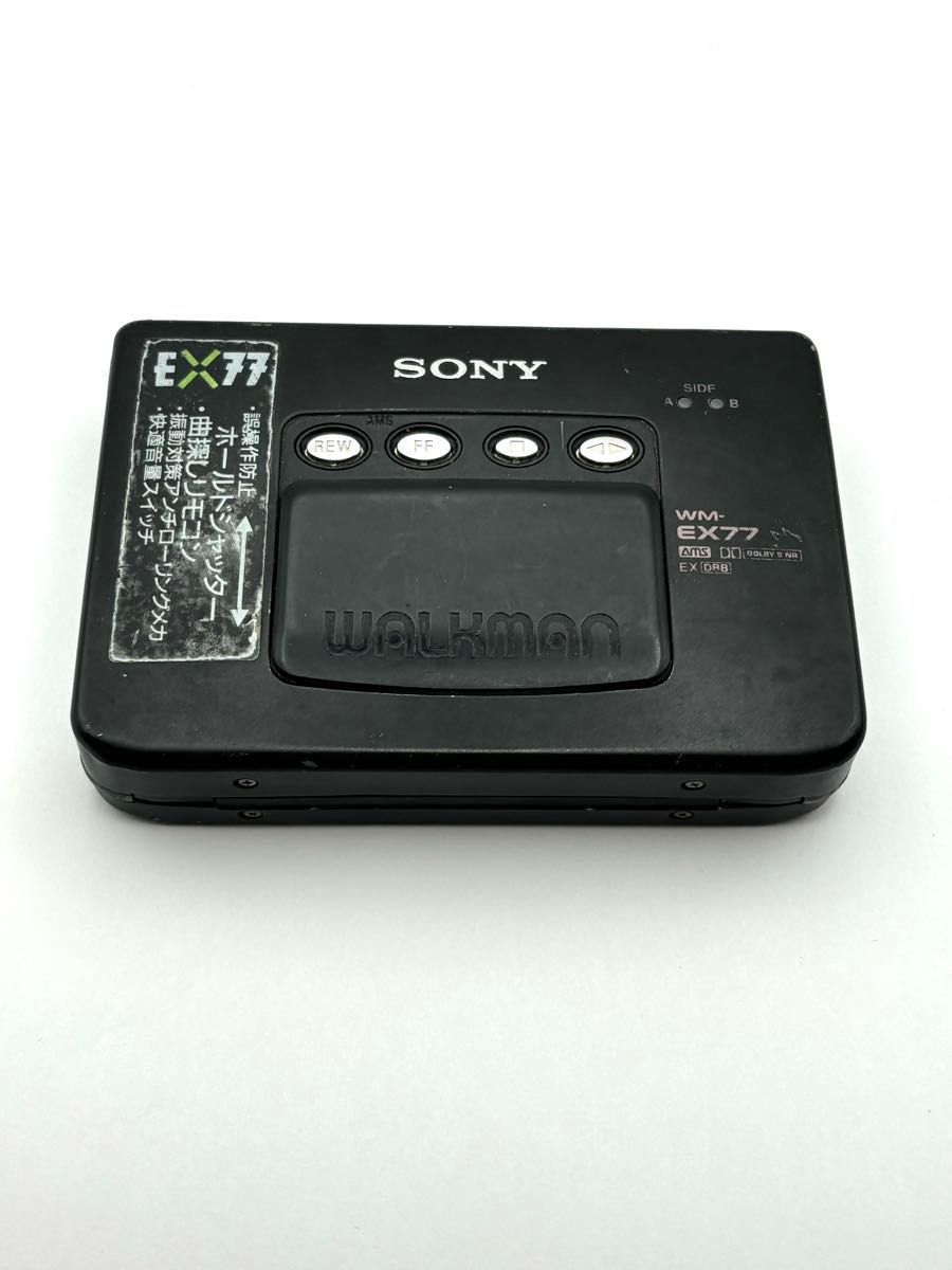 SONY カセットウォークマン WM-EX77 ジャンク品｜Yahoo!フリマ（旧