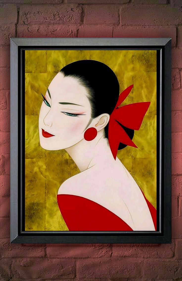 鶴田一郎 / アート【A4サイズ写真ポスターフレーム付き2点セット