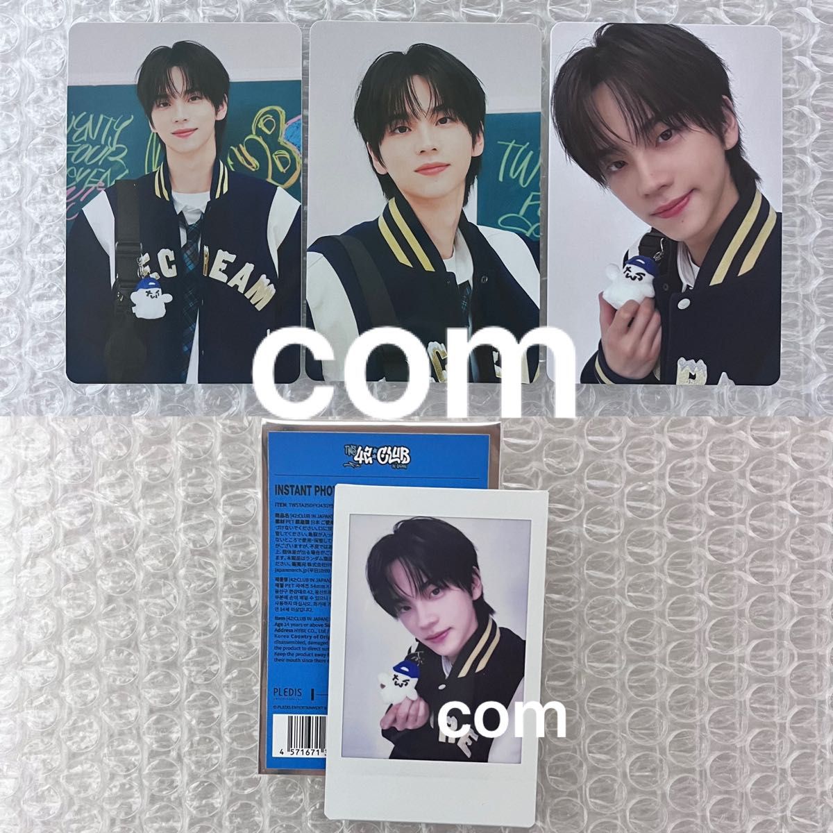 シニュ TWS 42CLUB ペンミ ファンミ ポップアップ トレカ インスタント