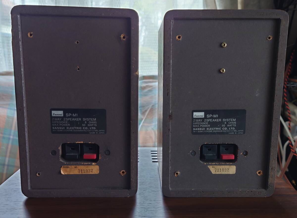 Yahoo!オークション - SANSUI SP-M1 スピーカー ペア