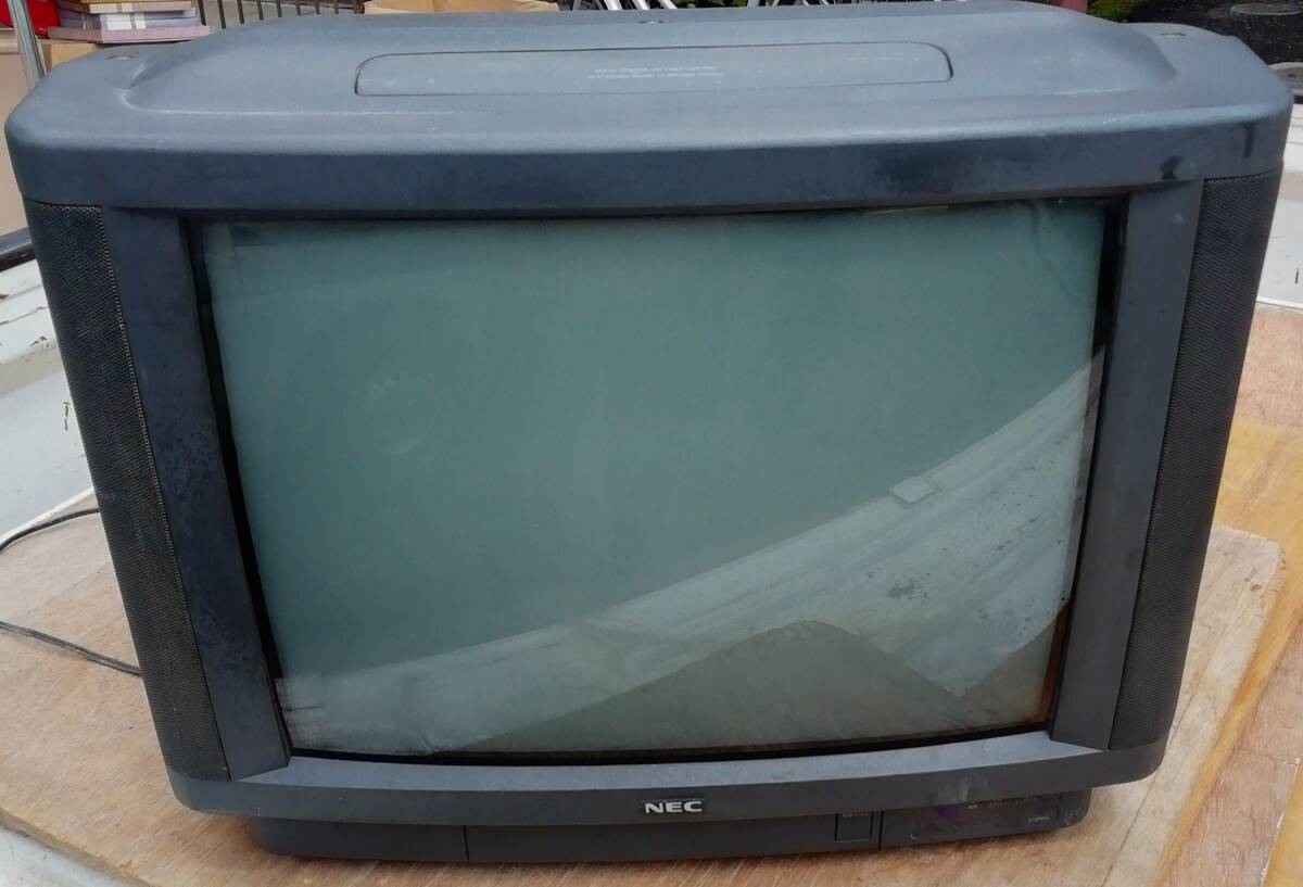 Yahoo!オークション - エヌイーシー NEC カラーテレビ ジョン 受信機C-