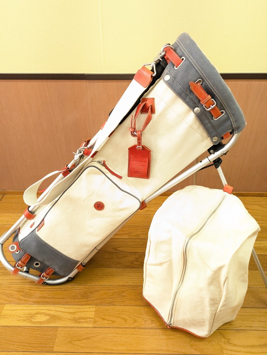 Yahoo!オークション - 稀少・レア 木の庄帆布 キャディバッグ MIZUNO