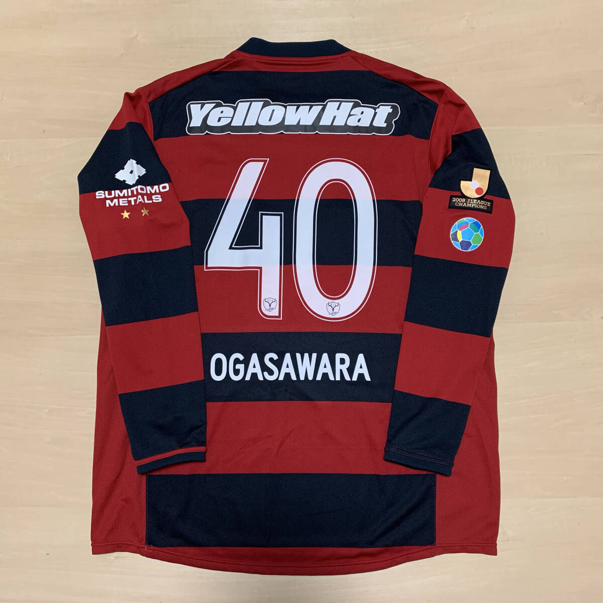 2009 09 鹿島アントラーズ 小笠原満男 選手支給品 ユニフォーム ナイキ