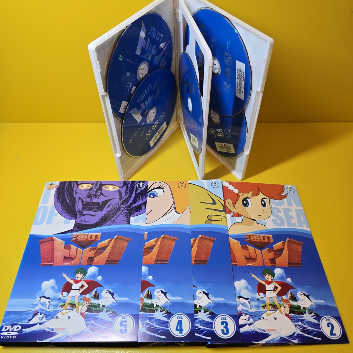 新品ケース交換済み 【海のトリトン】DVD全6巻セット｜Yahoo!フリマ