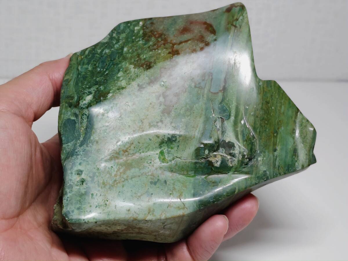 碧玉】 1 1kg 出雲石 瑪瑙 ジャスパー 原石 鑑賞石 自然石 天然石 鉱石