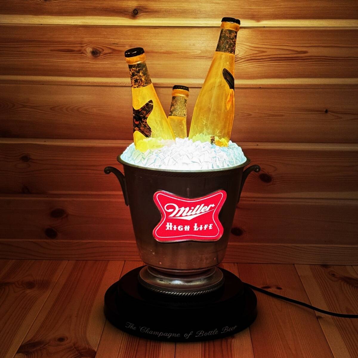 レア MILLER HIGH LIFE BEER ビール ビンテージ ライトサイン ミラー