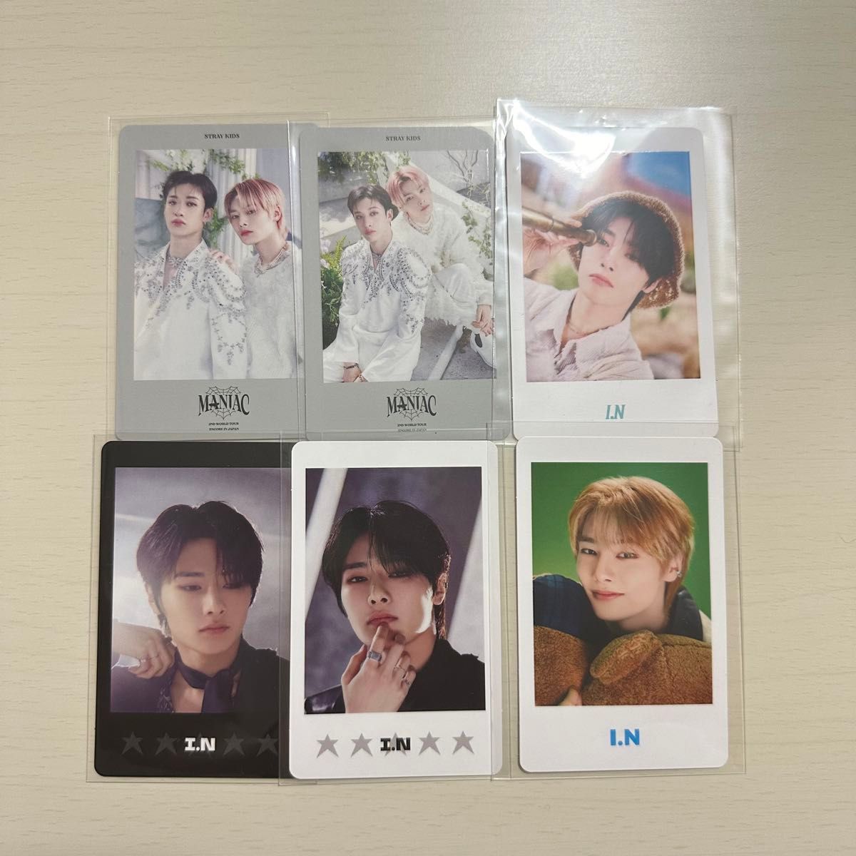 公式 straykids スキズ アイエン I N フォトカード トレカ 6枚セット